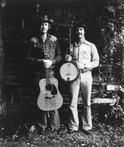 with Bill Keith circa 1974 (photo by McGuire)