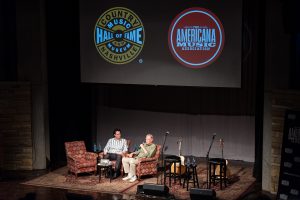 Country Music Hall of Fame; Jim Rooney with Peter Cooper, 9/24/16